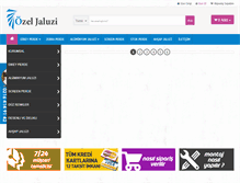 Tablet Screenshot of ozeljaluzi.com.tr